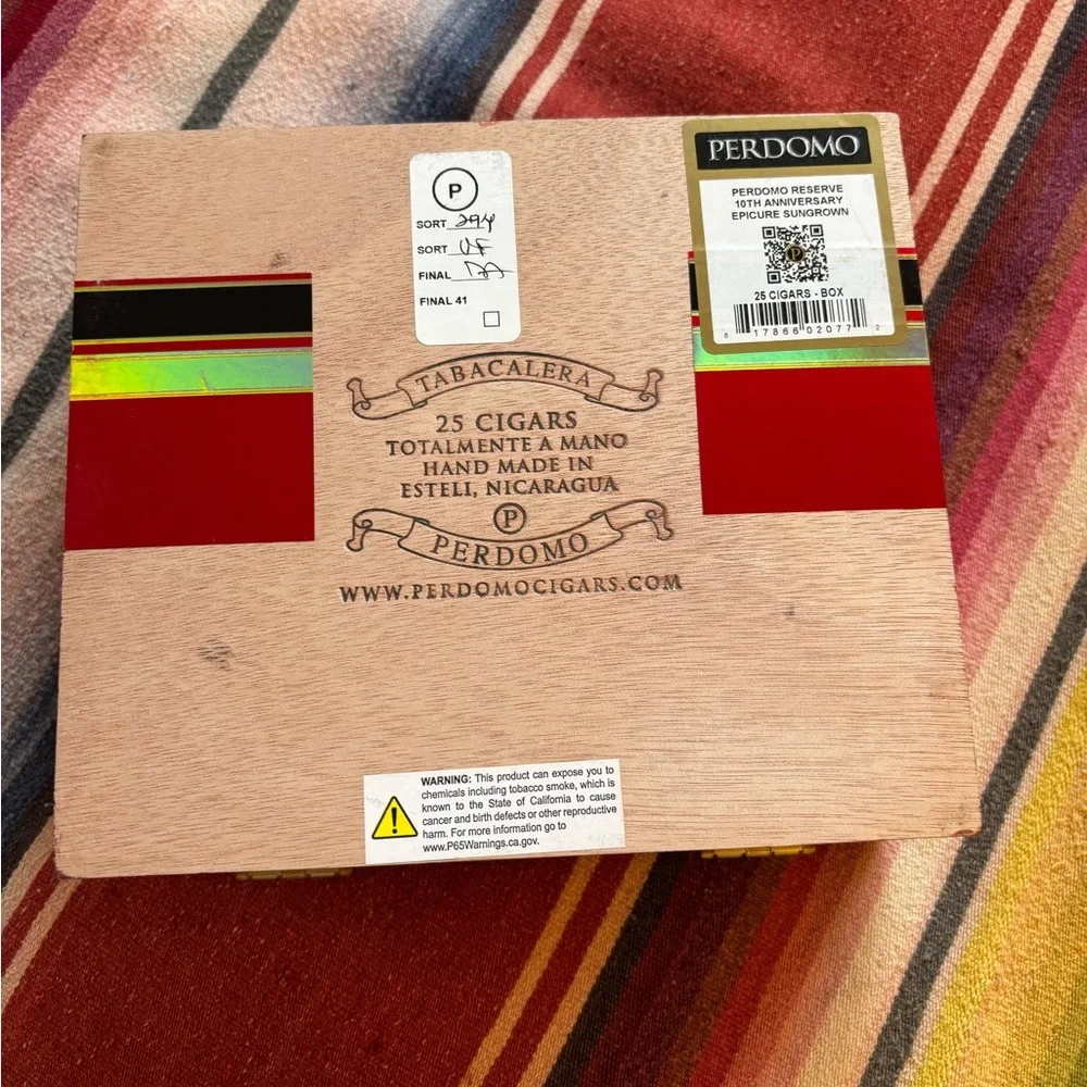 2/$20 Wood Cigar Stash Treasure Box
